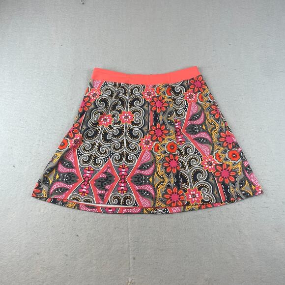 Prana Jenna Womens Sz S Mini Skirt Floral - Picture 1 of 10